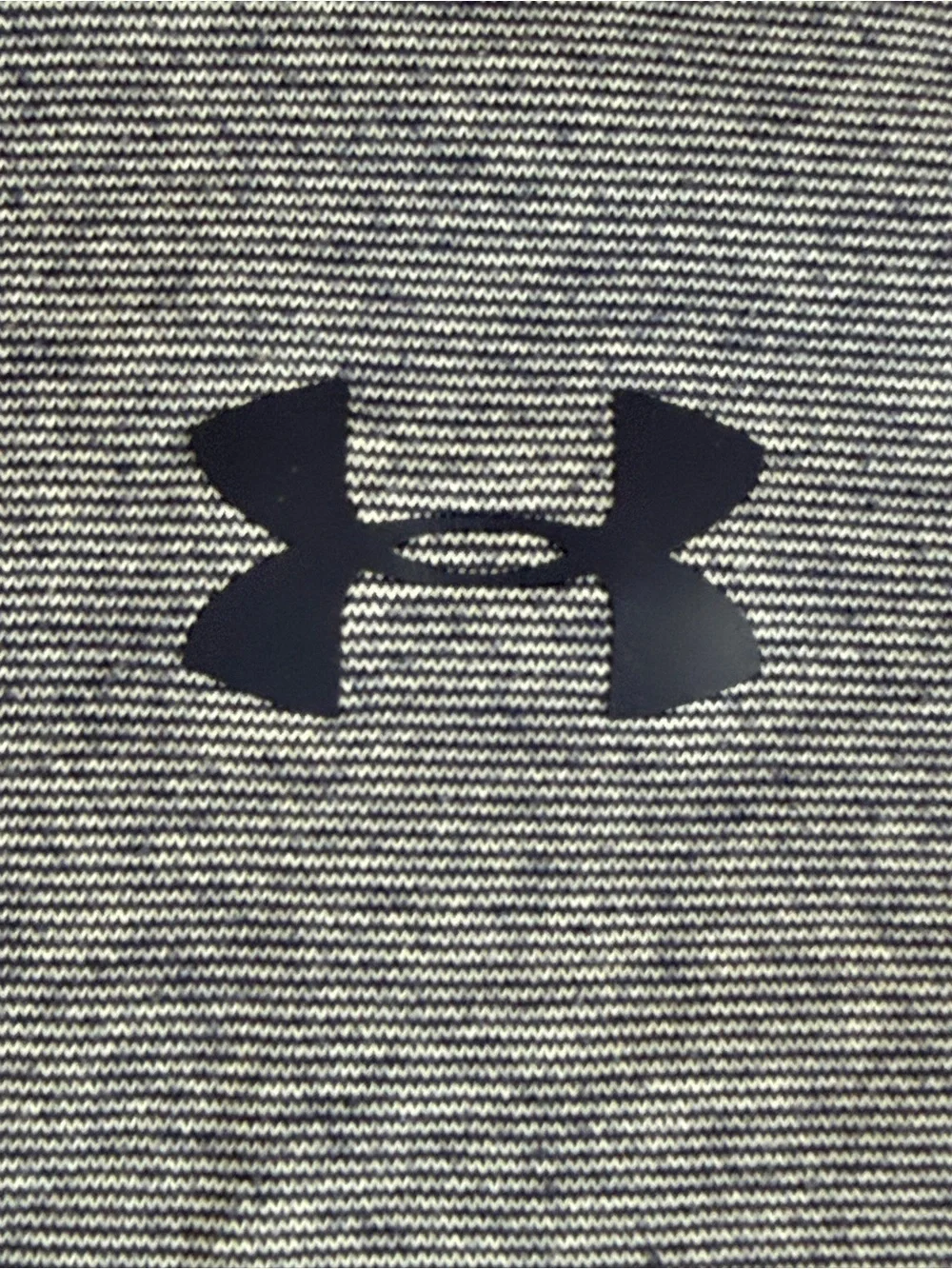 Under‎ Armour Men's Blue Heather Crewneck Sweatshirt with Dark Trim